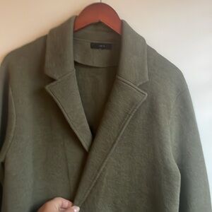 J CREW Merino Wool Open Front Sweater Jacket